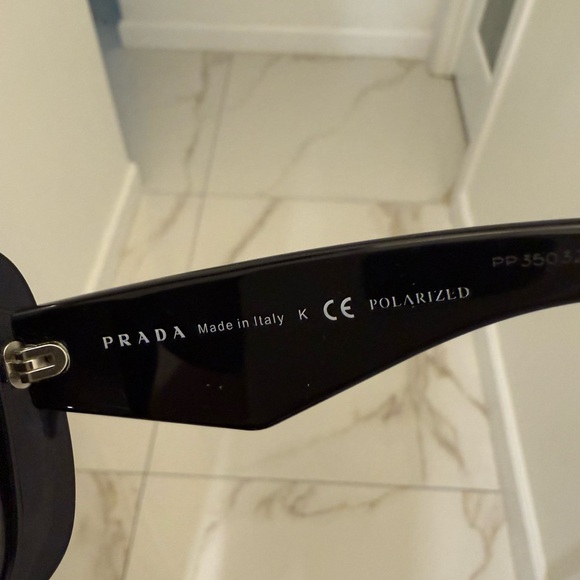 Prada Black Oversized Women\'s Sunglasses main image 7